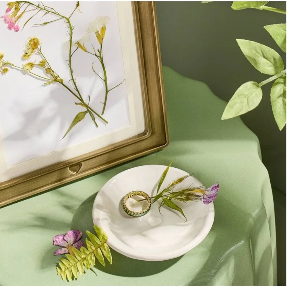 Hearth‎ Hand Magnolia Heart Ring Dish Trinket Jewelry Catchall Modern Farmhouse